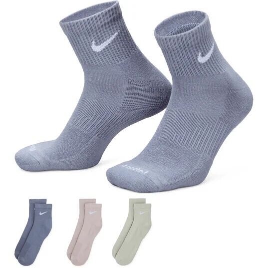 

Носки U NK Everyday Plush Cushioned Ankle Socks (3 пары) Nike, цвет Weiß/Weiß/Weiß