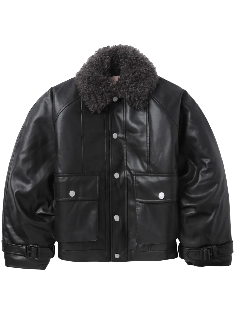 

Куртка из искусственной кожи BAPY BY *A BATHING APE, коричневый