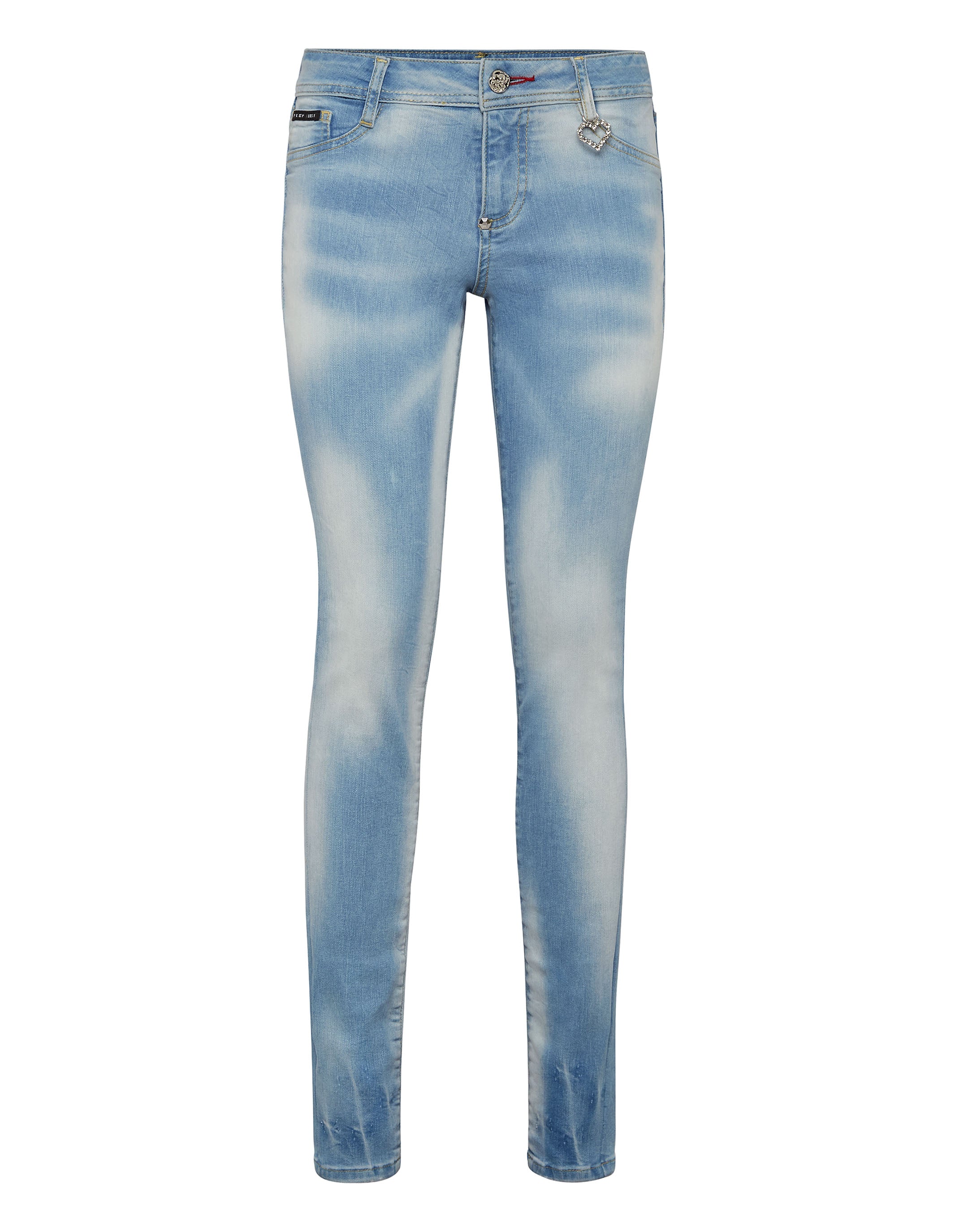 

Джеггинсы женские PHILIPP PLEIN, цвет silver clouds
