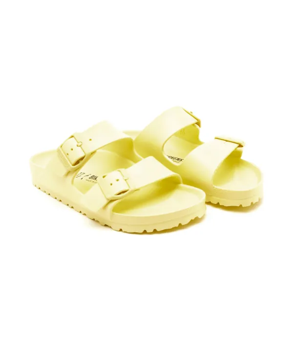 Тапочки Аризона Ева Попкорн Narrow fit Birkenstock, желтый — фото 3
