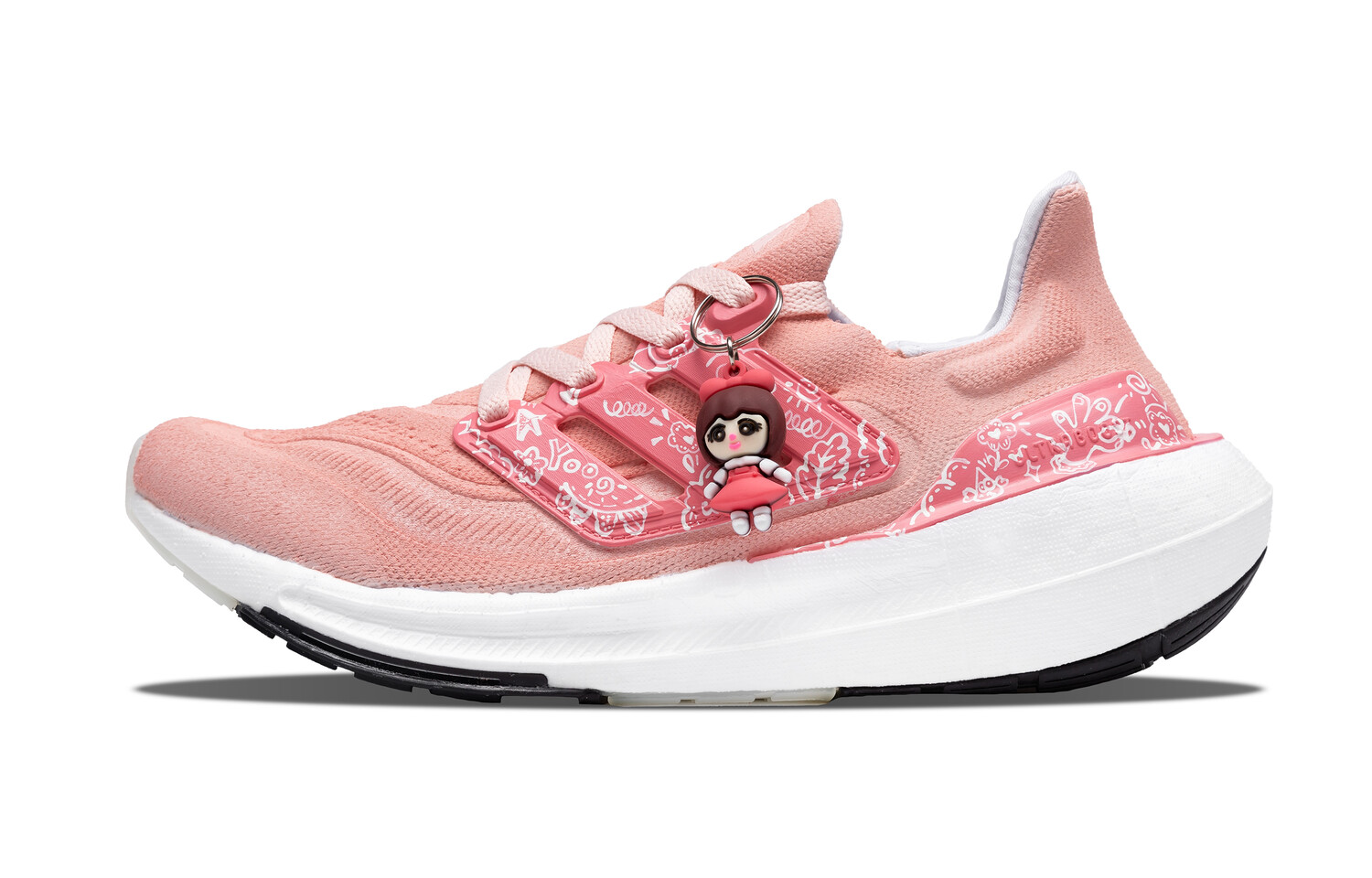 

Кроссовки ULT Running Unisex Low-top Белый/розовый Adidas