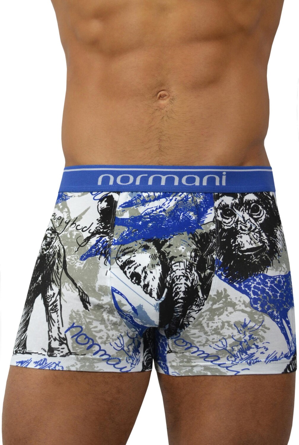 

Боксеры normani 6 Stück Retro Boxershorts aus Baumwolle, цвет Wild Animal