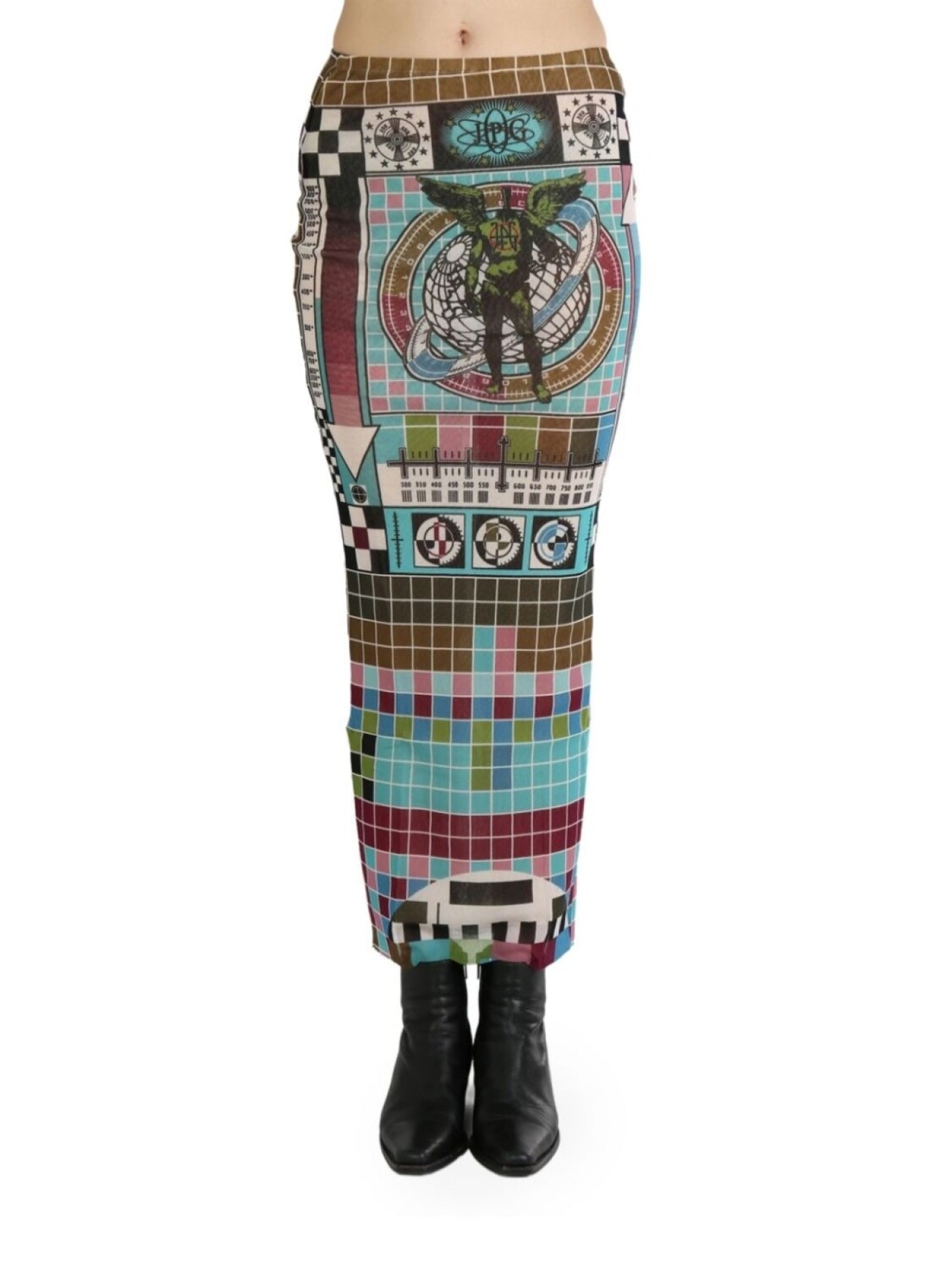 

Юбка макси от Jean Paul Gaultier Mire, синий