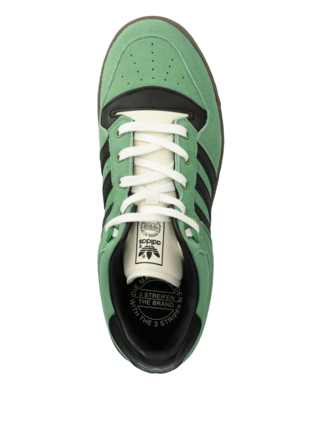Кроссовки adidas Rivalry 86 Low, зеленый — фото 4
