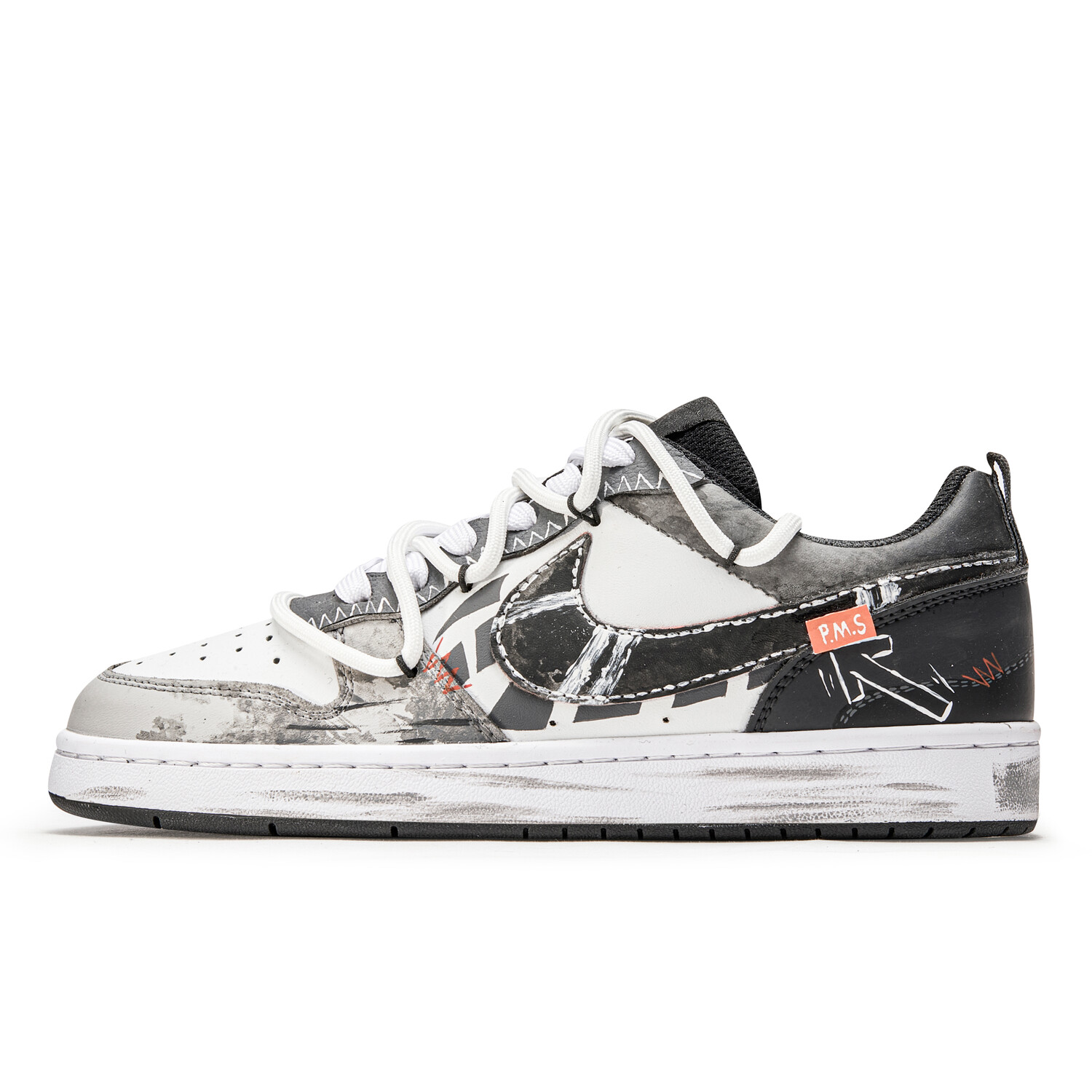 

Обувь для скейтбординга Court Borough для детей, начальная школа Nike, цвет Gray White