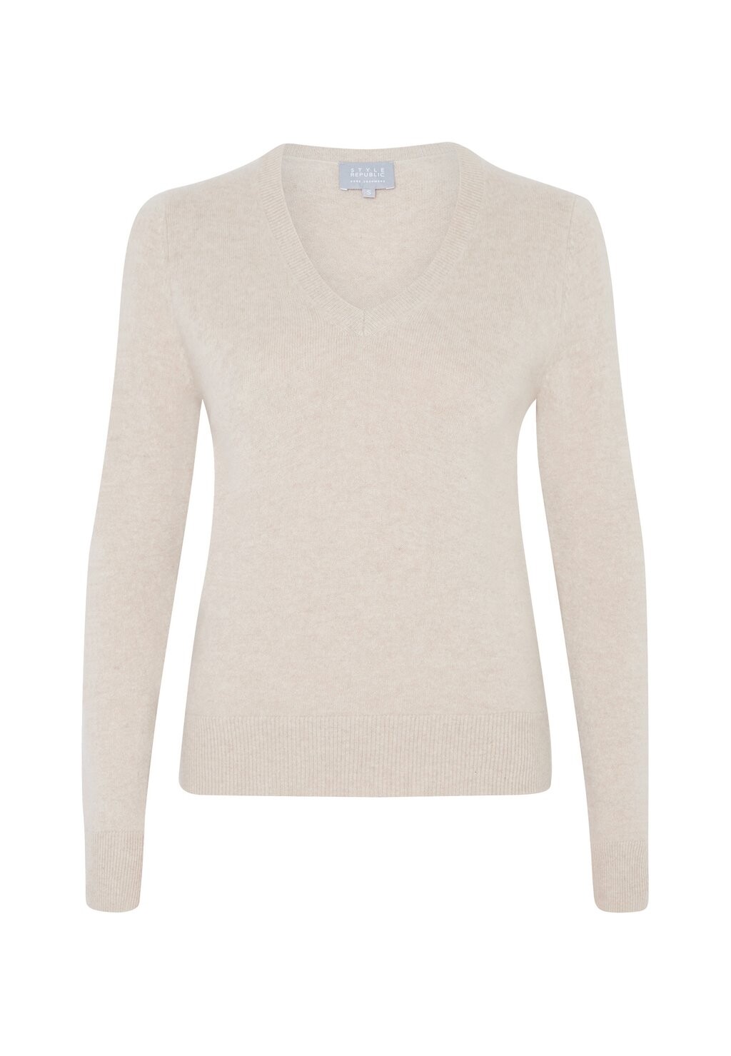 

Джемпер V NECK Style Republic, песочный