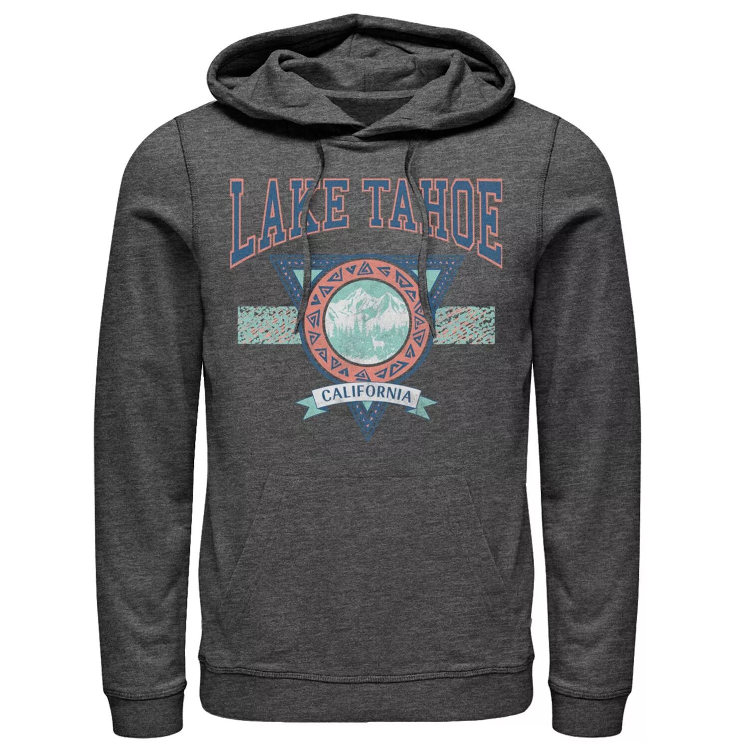 

Мужская толстовка с капюшоном Lake Tahoe California Licensed Character