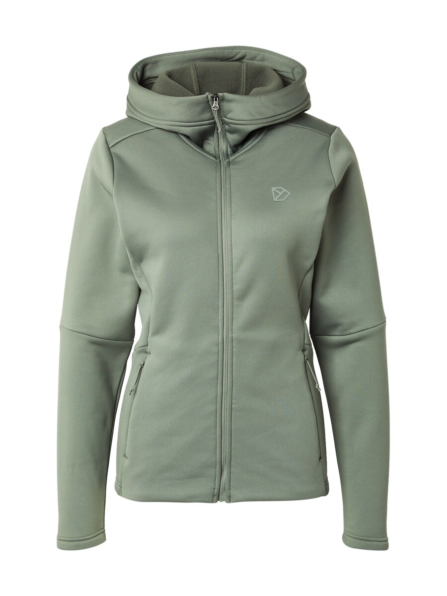 

Спортивная толстовка с капюшоном на молнии Didriksons ANNELI, Light green