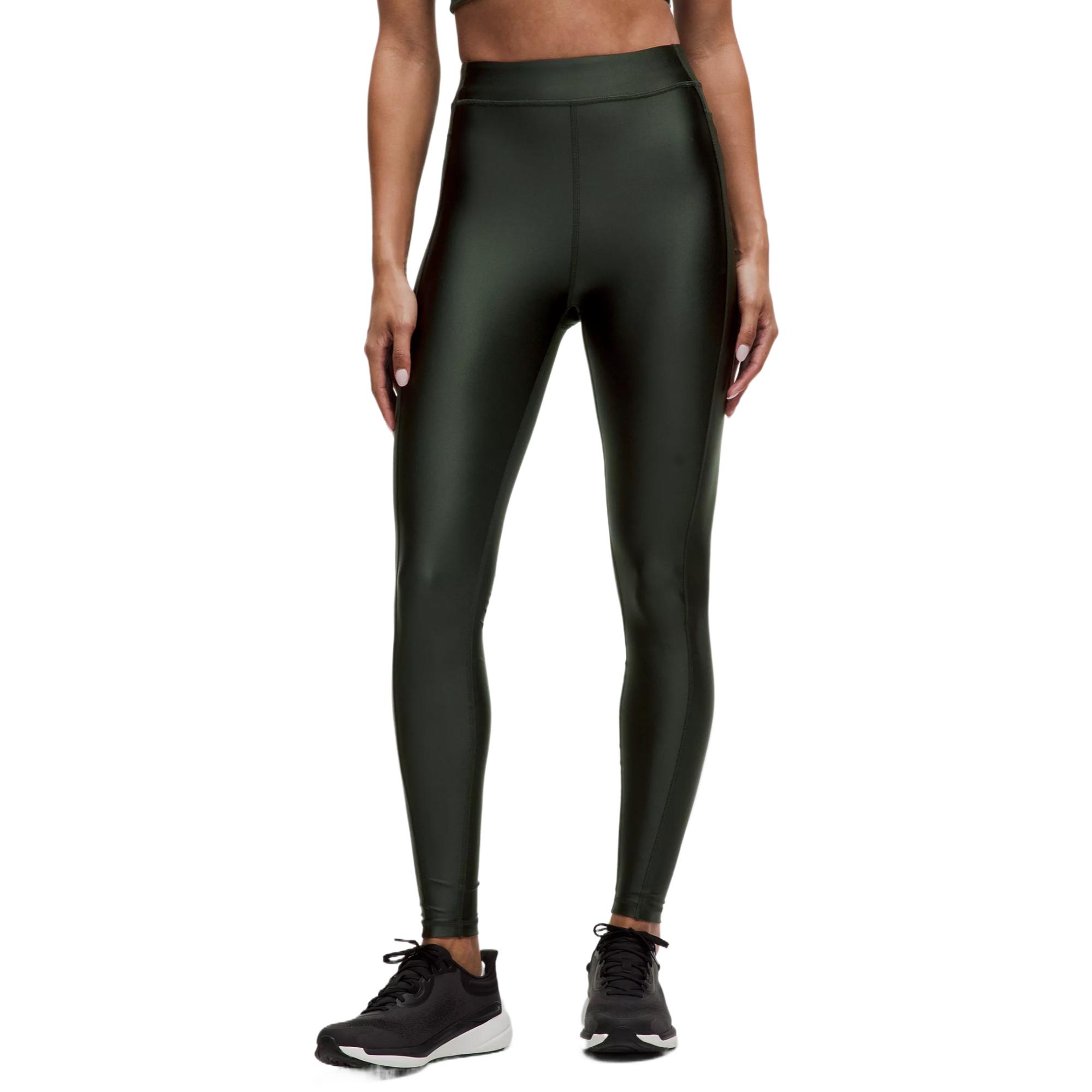 

Высокие спортивные брюки Satin Shine для женщин Lululemon, зеленый