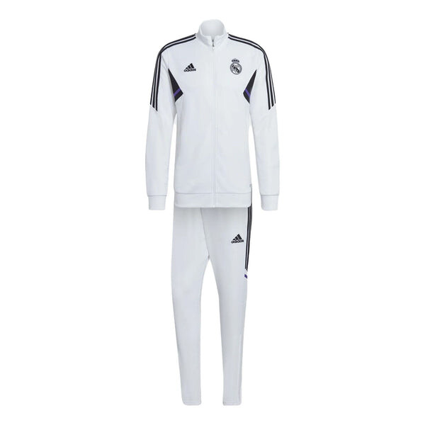 

Костюмы 2022 2023 реал мадрид спортивный костюм Adidas, белый