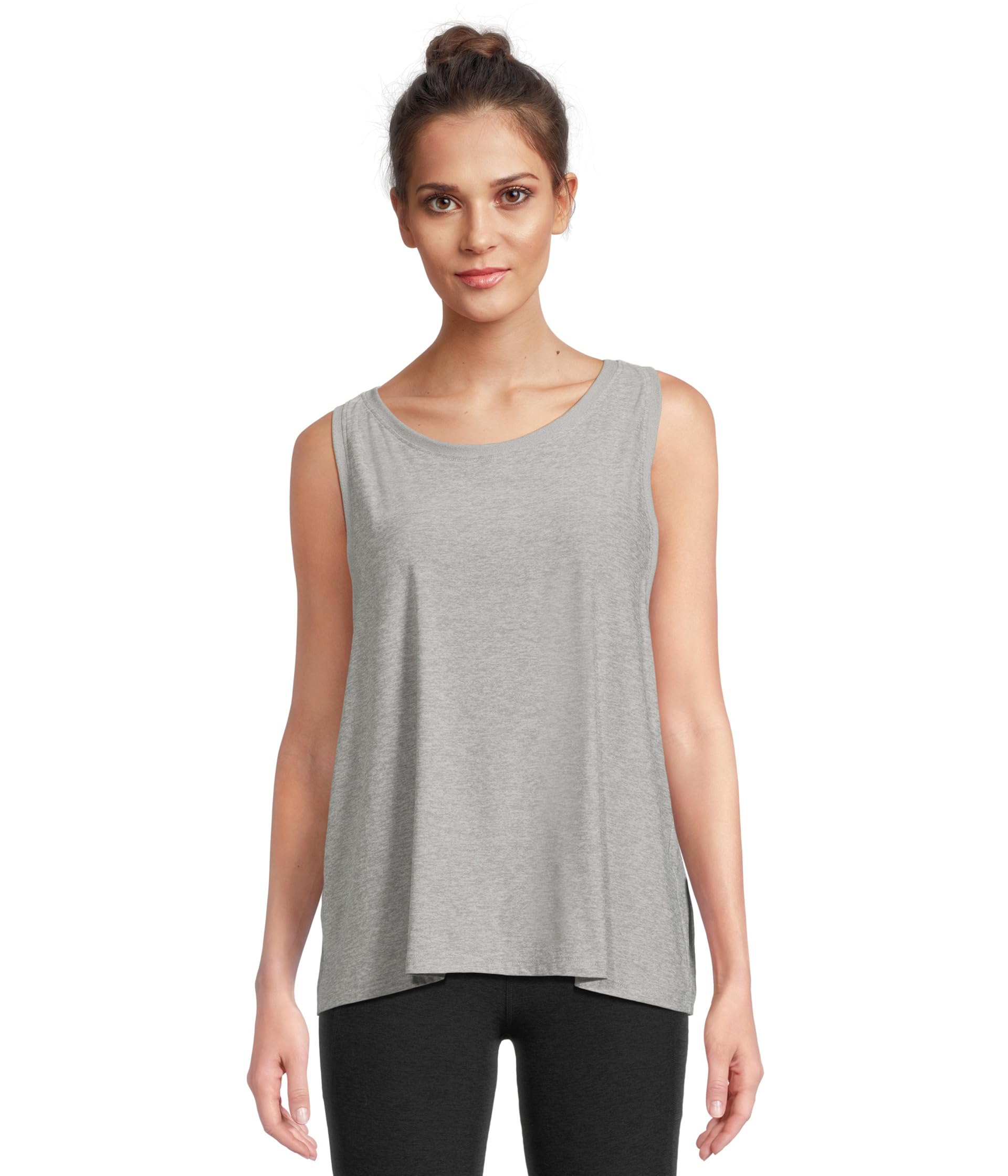

Топ Beyond Yoga Featherweight Rebalance Tank, цвет Silver Mist