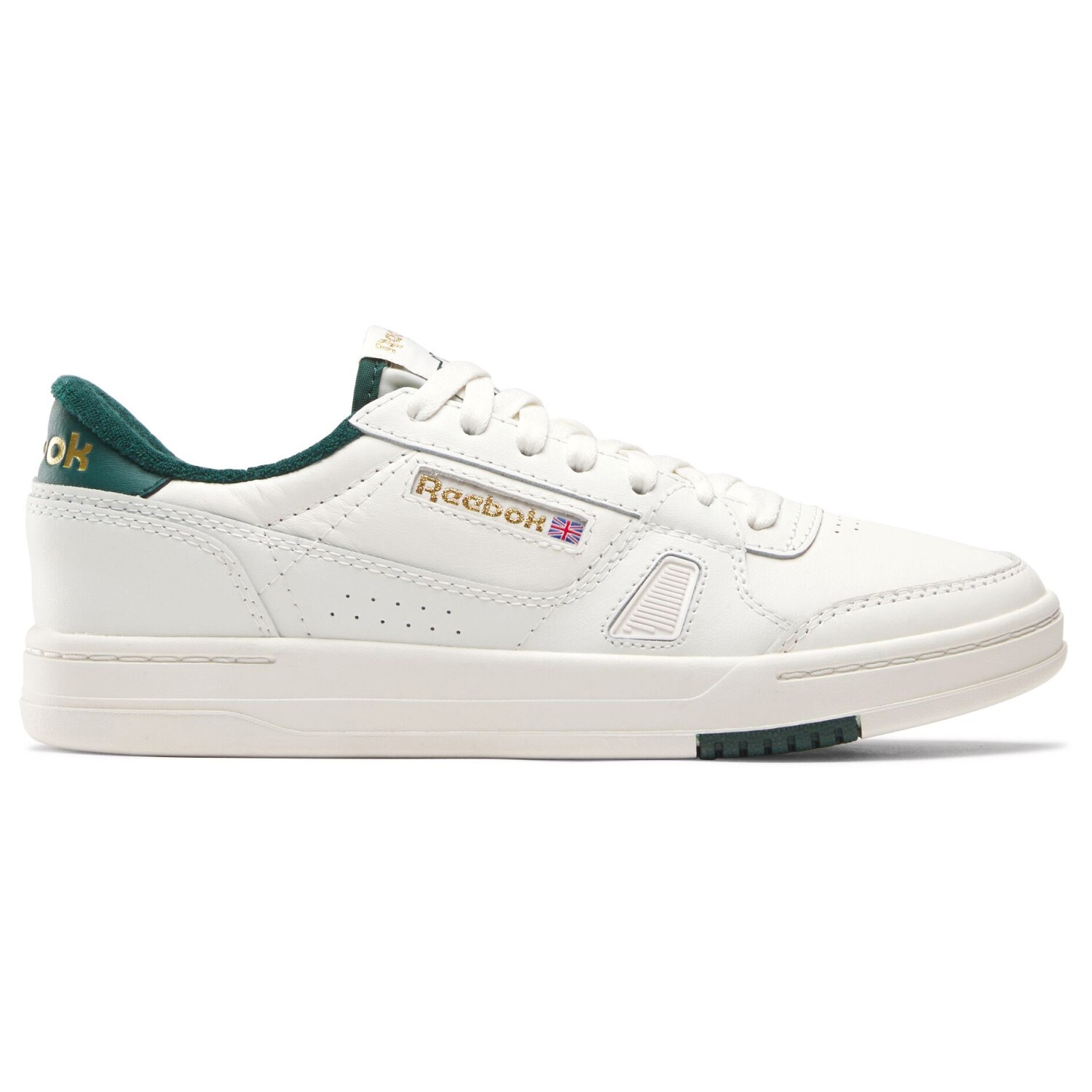 

Кроссовки Reebok LT Court, цвет Chalk/Vintage Chalk/Collegiate Green