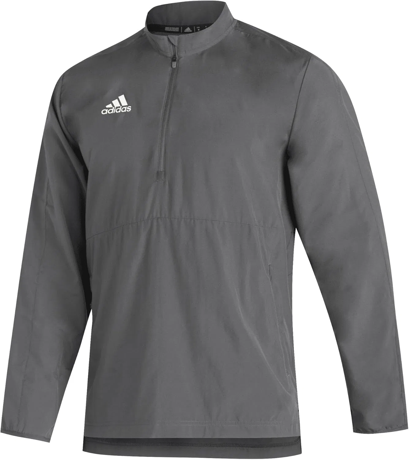 Мужская толстовка Adidas Club Quarter Zip Golf Pullover, Team Grey Four/White