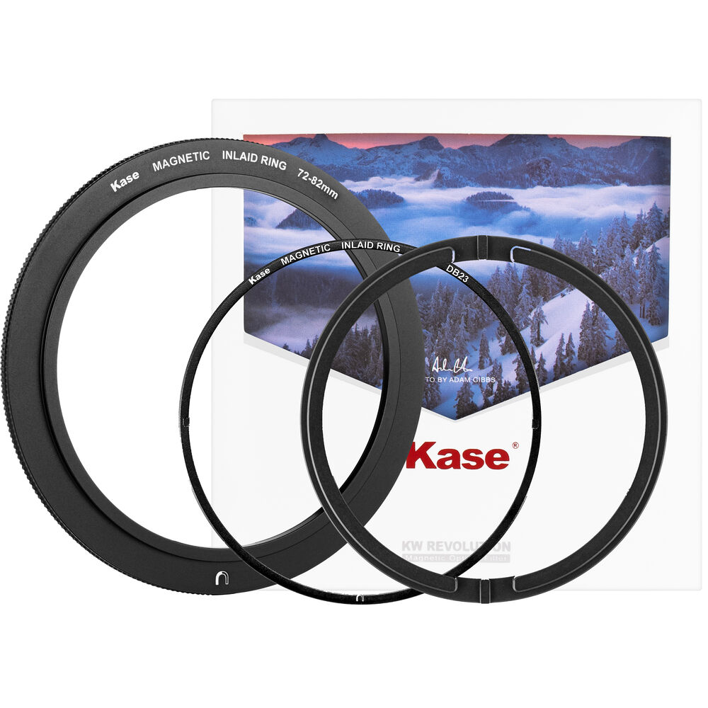 

Kase Wolverine Revolution Magnetic Step-Up Ring Kit 1141091015W