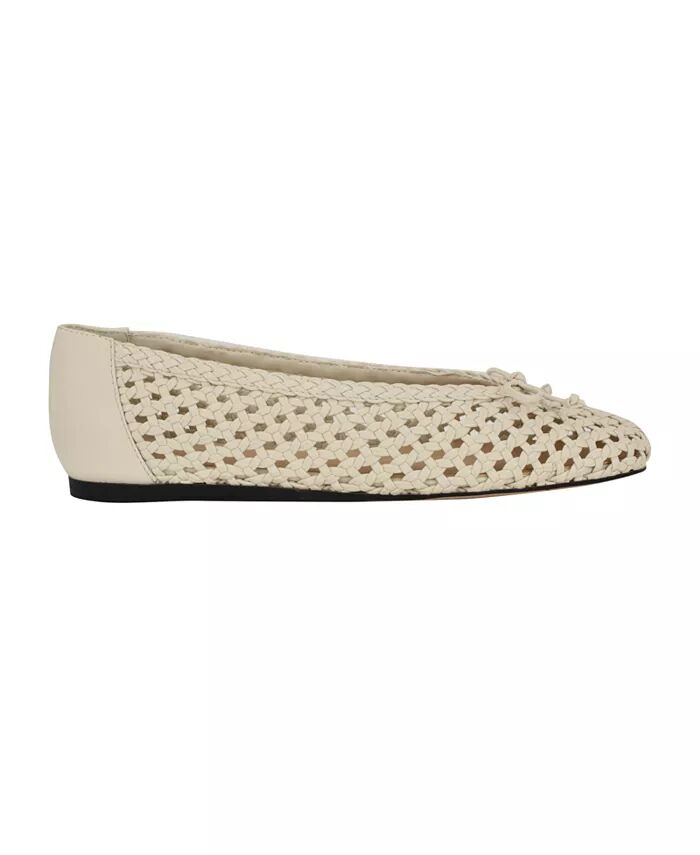 Женские балетки Zatoria Almond Toe Dress Calvin Klein, слоновая кость/кремовый — фото 2
