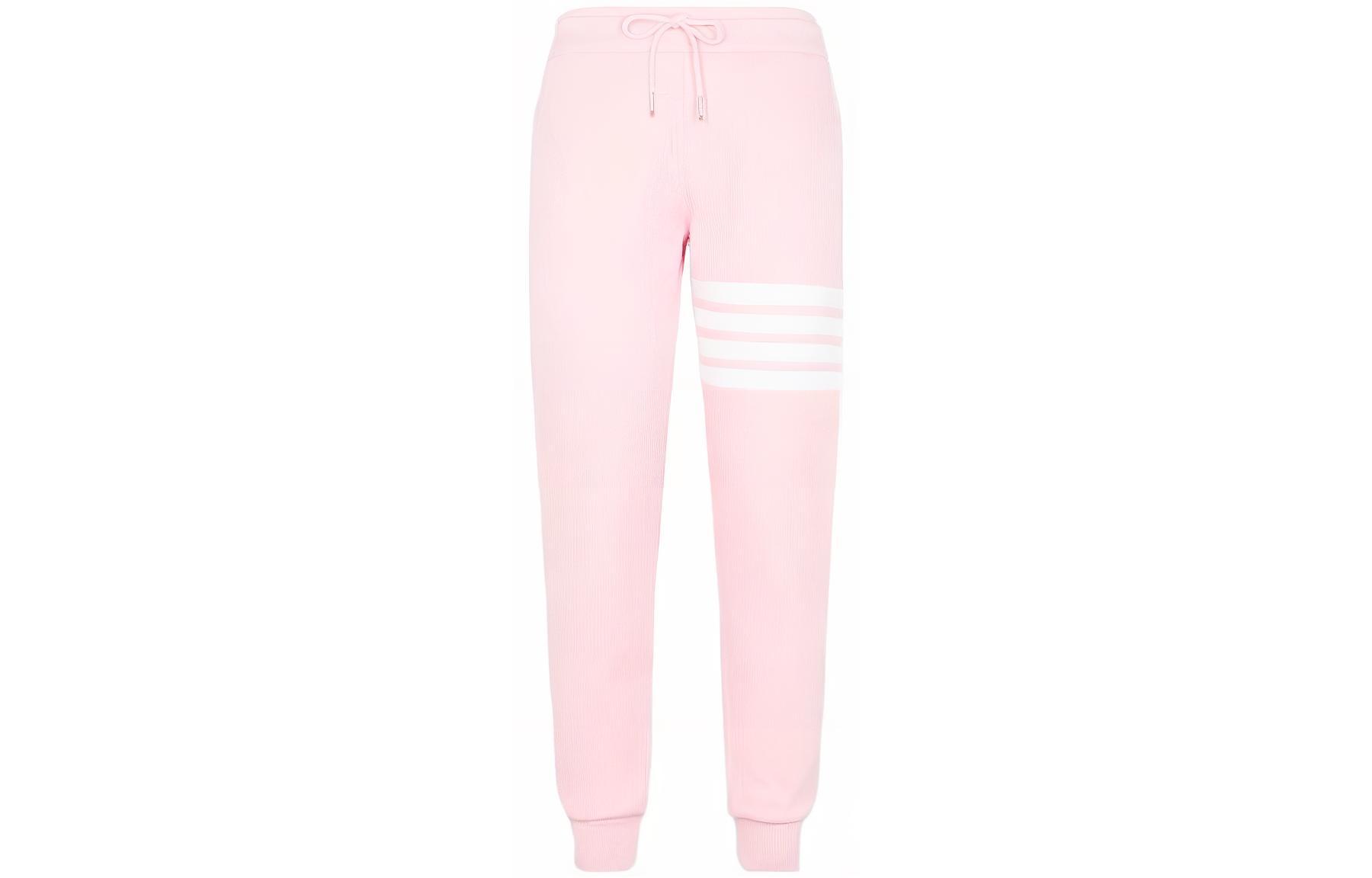 

Спортивные брюки Medium Waffle 4 Bar THOM BROWNE, розовый