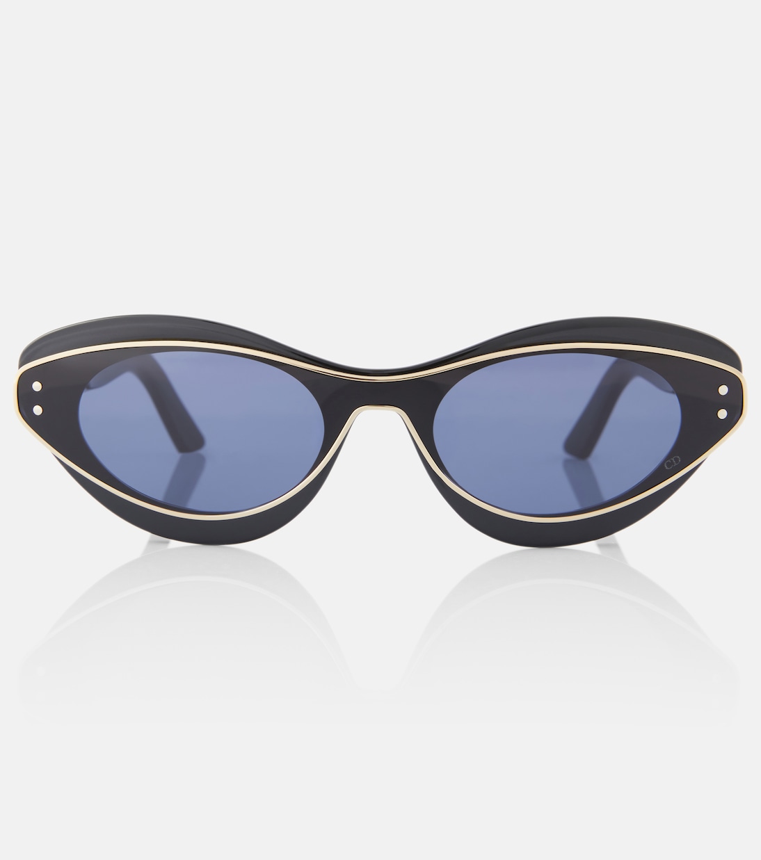 

Dior Meteor B1I солнцезащитные очки "кошачий глаз" Dior Eyewear, черный
