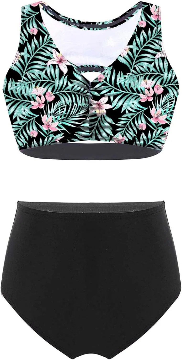 Детский спортивный костюм майка и шорты Mufeng 2 предмета, Black Lily