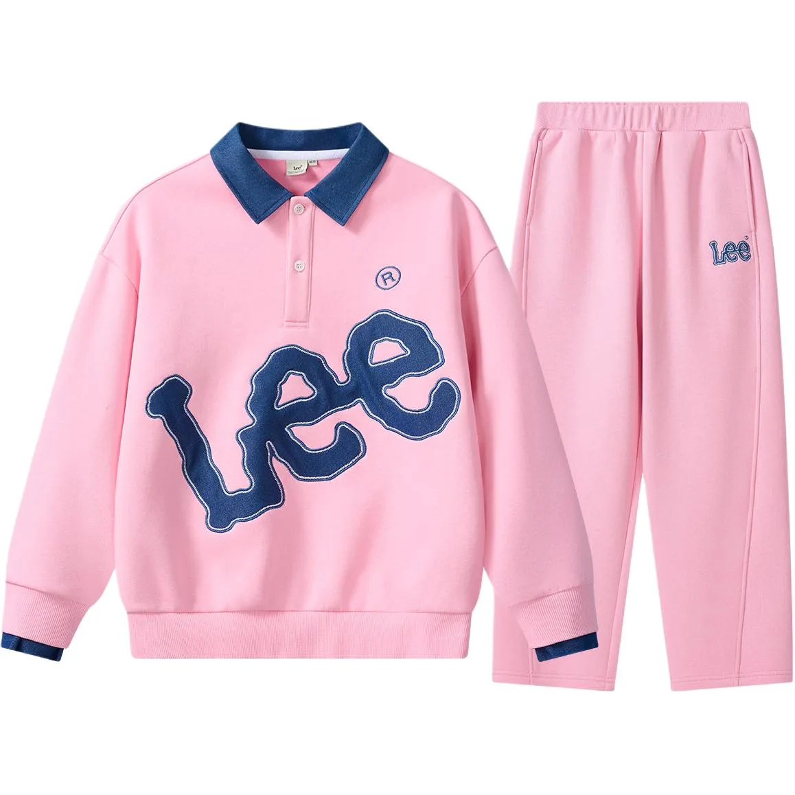 Детский спортивный комплект Casual Lee, светло-розовый