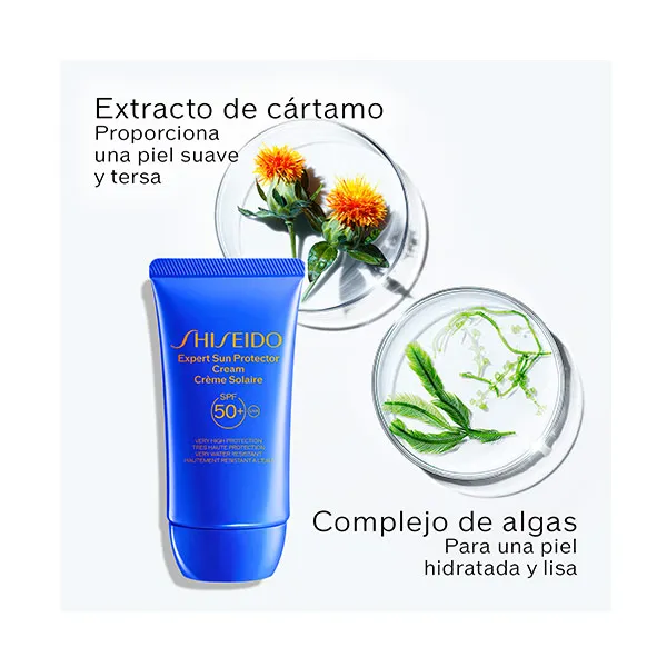 Солнцезащитный крем для кожи лица Expert Sun Protector Face Cream Spf 30 Shiseido, 50 ml — фото 3