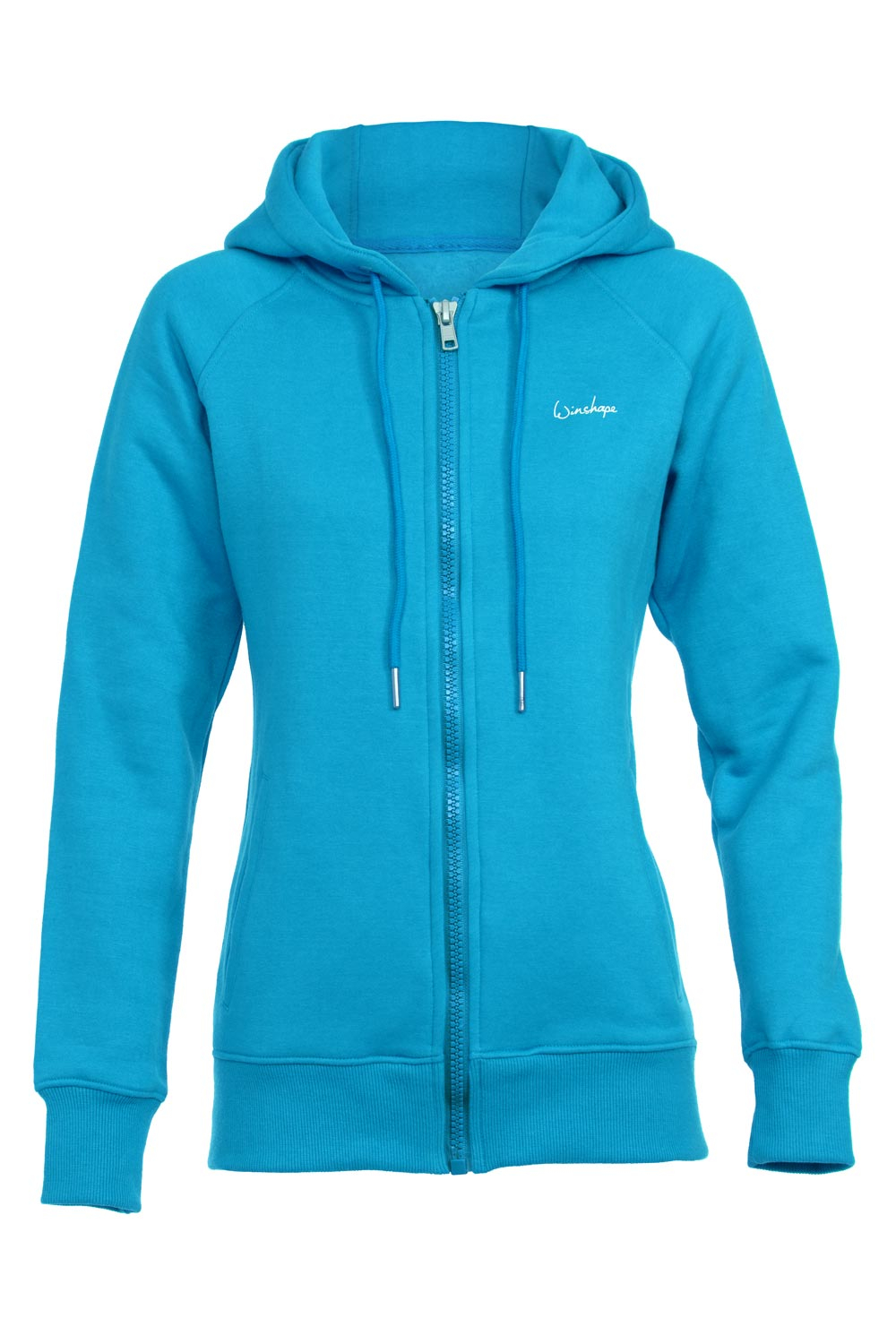 

Спортивная куртка Winshape Kuschelige Hoodie-Jacke J005, цвет sky blue