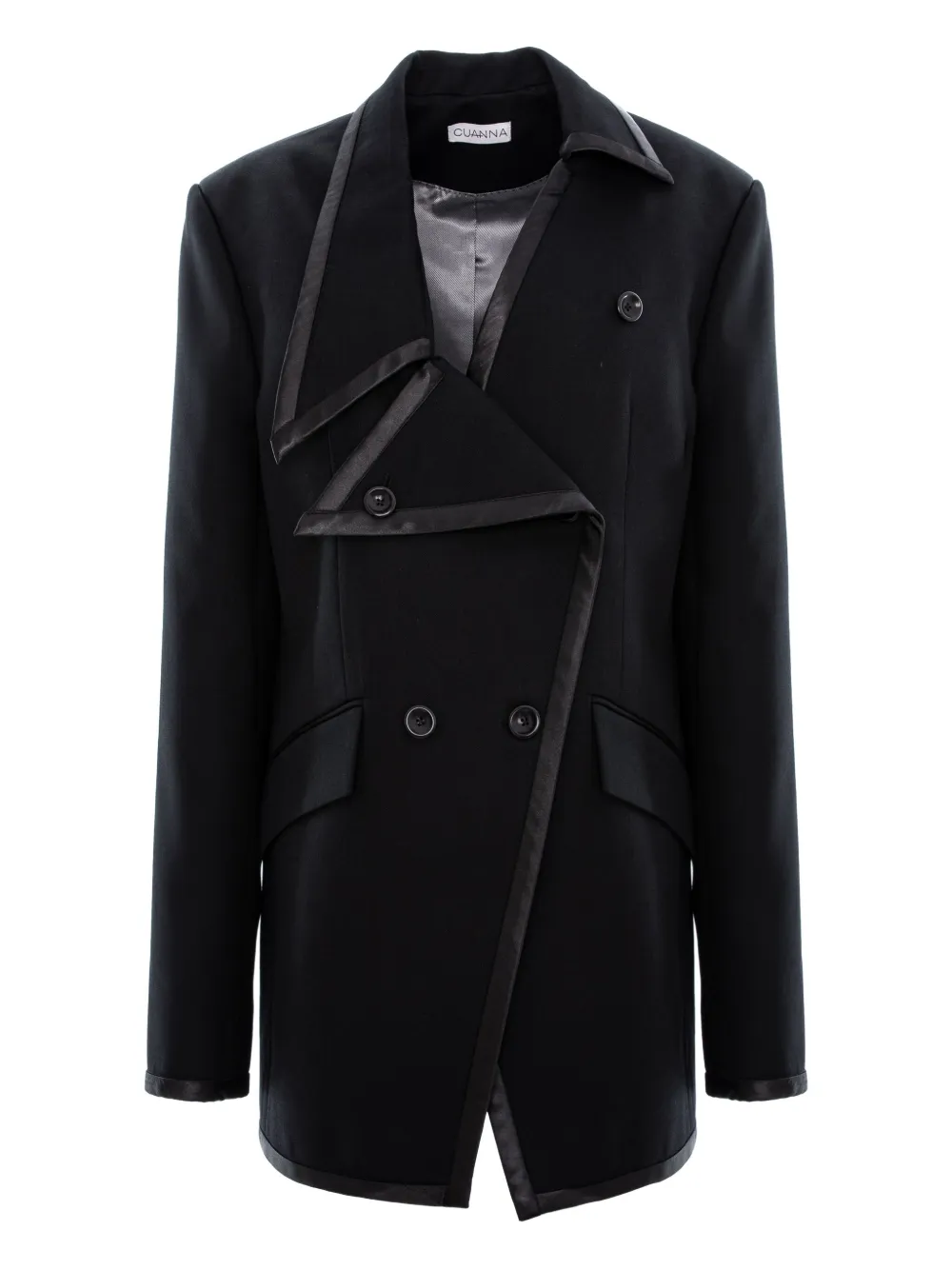 

Двубортный блейзер MIRA Cuanna, черный