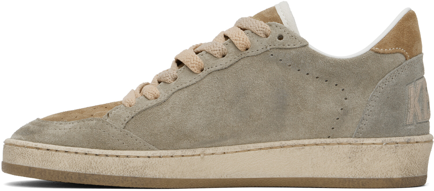 Кроссовки Ball Star из замши Taupe Tonal Golden Goose — фото 3