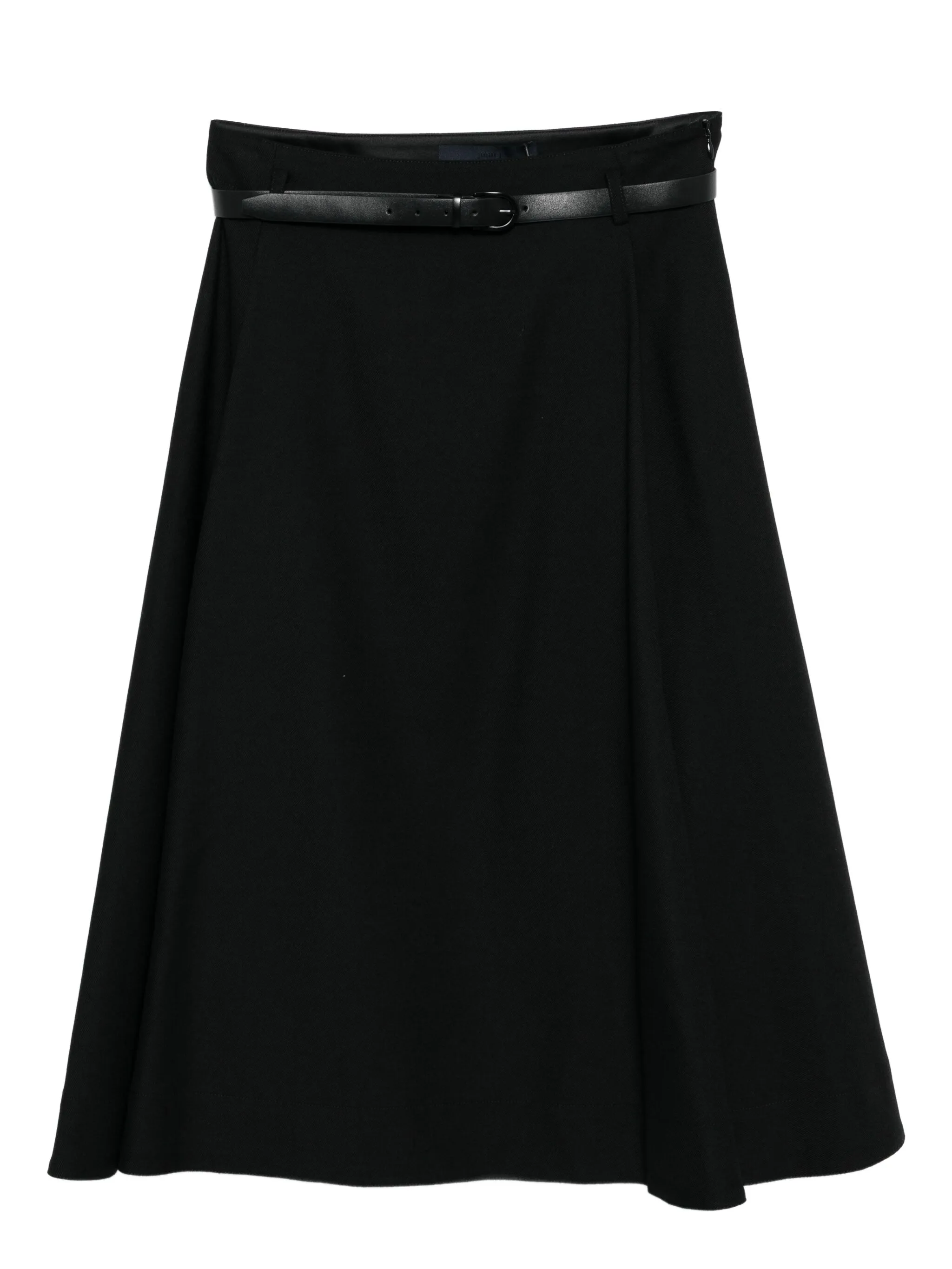 

Расклешенная юбка с поясом Juun.J, черный