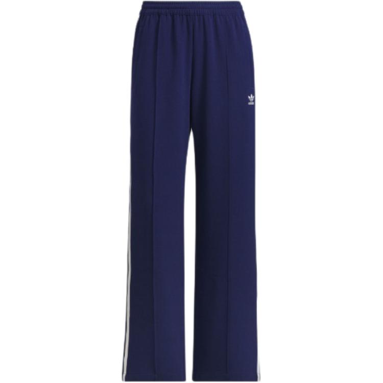 Женские классические брюки Woven с 3 полосками Navy Adidas Originals, темно-синий — фото 3