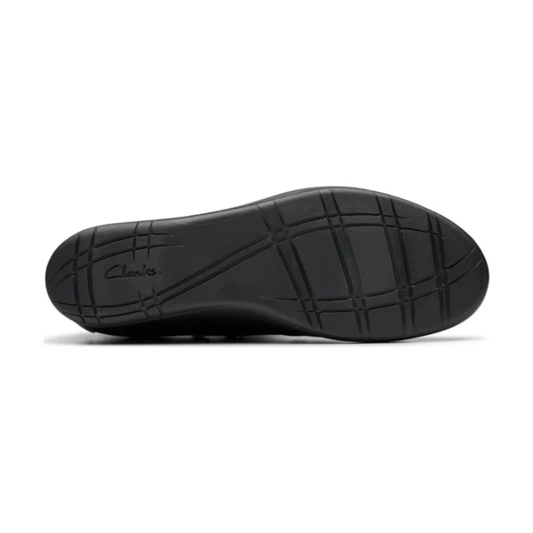 Сандалии Suttyn Rae женские кожаные на платформе Clarks, черный — фото 4