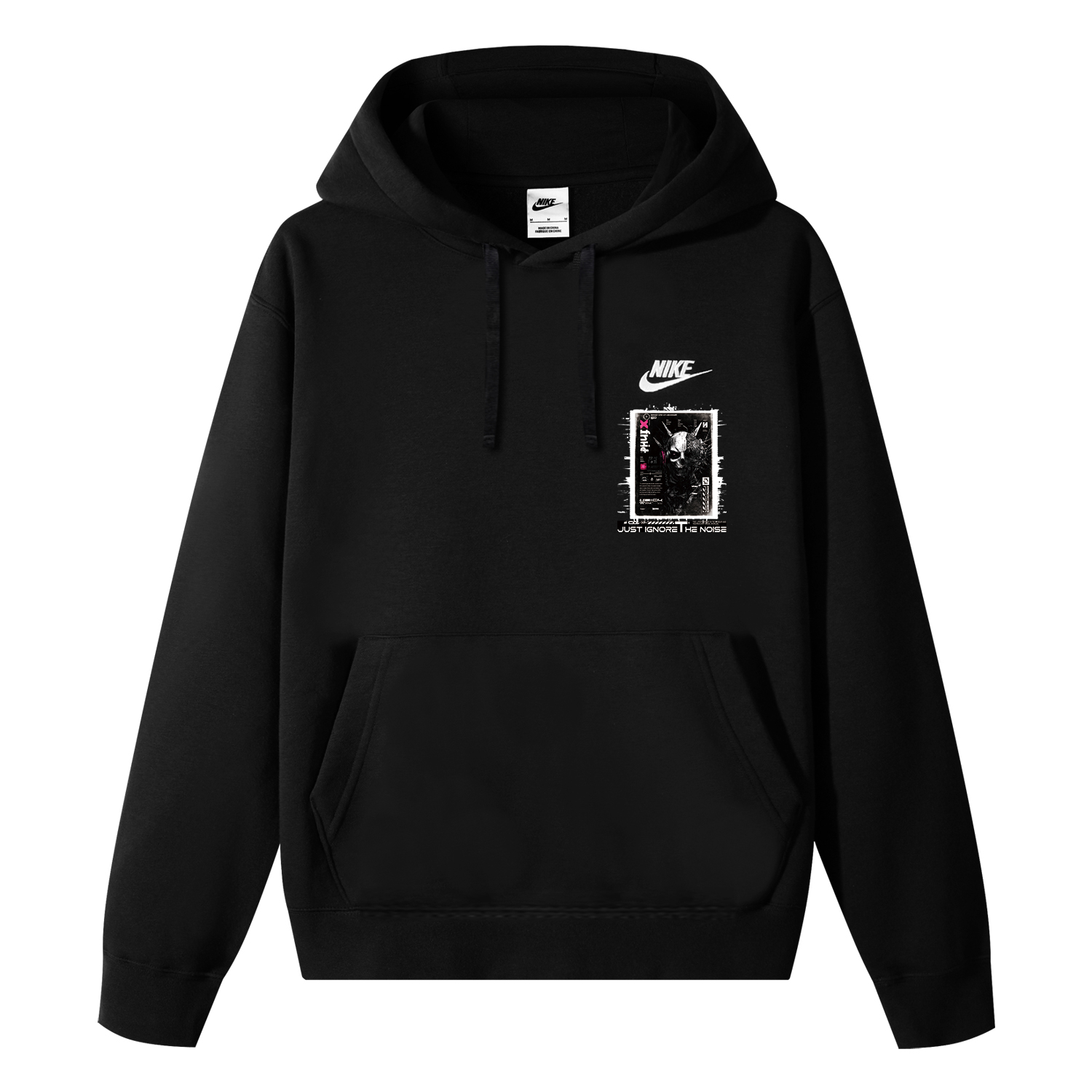 

Nike Спортивный клубный свитшот Unisex Black, Черный, Nike Спортивный клубный свитшот Unisex Black