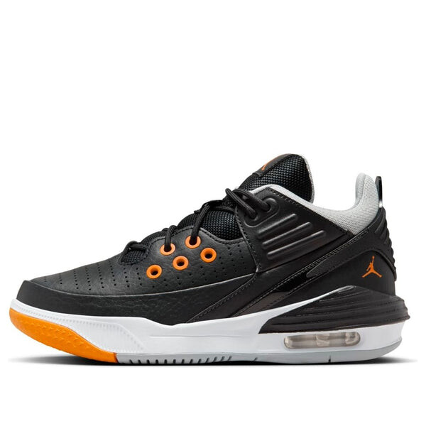 

Кроссовки max aura 5 'black wolf grey magma orange' Air Jordan, черный