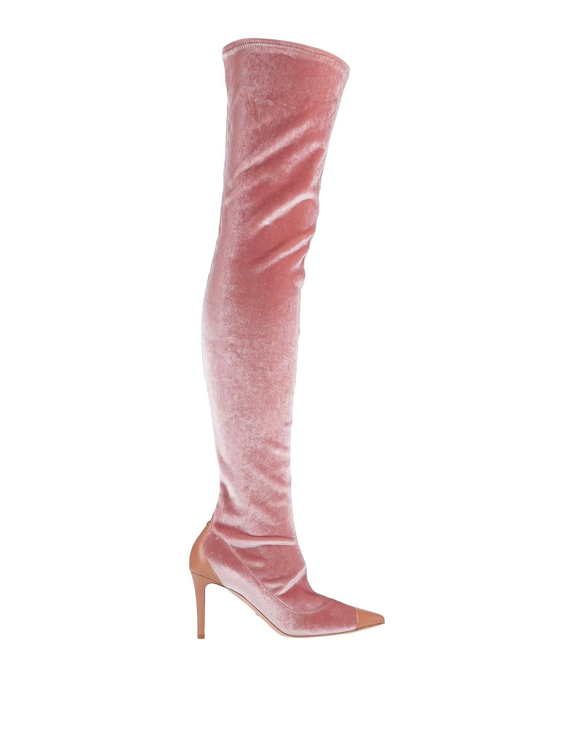 Ботинки Elisabetta Franchi, темно-розовый