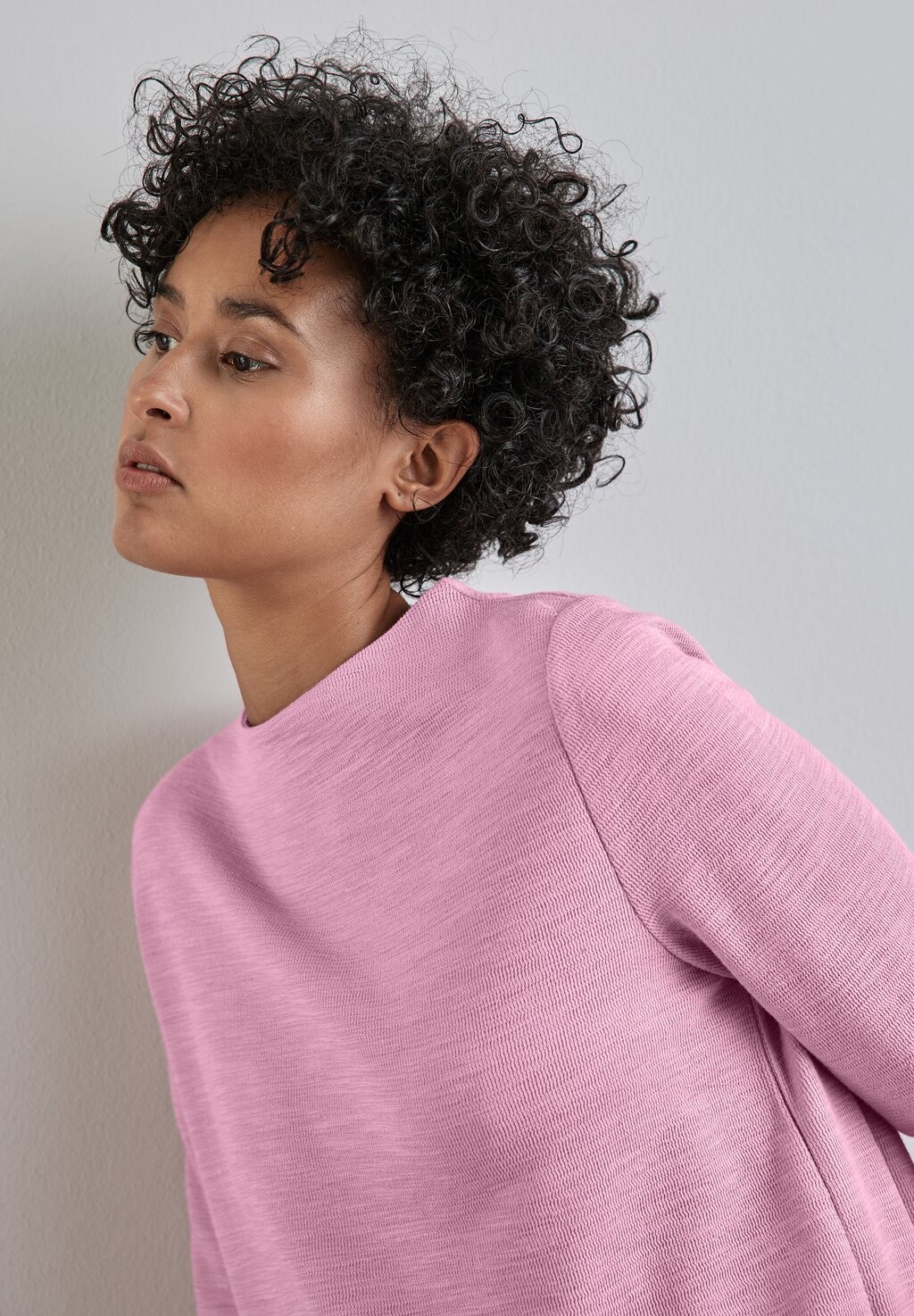 

Топ с длинными рукавами STRUKTUR Street One, розовый