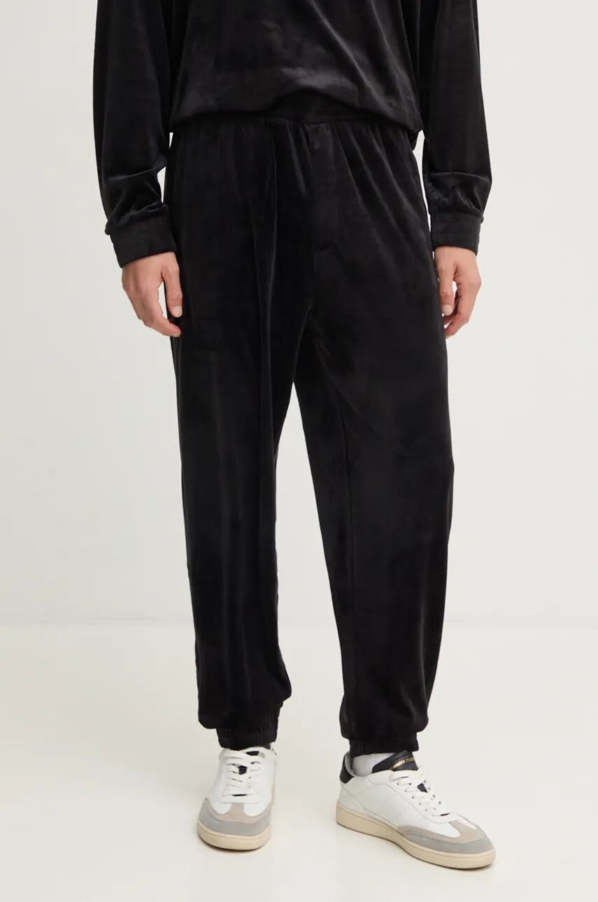 

Бархатные спортивные брюки Armani Exchange, черный