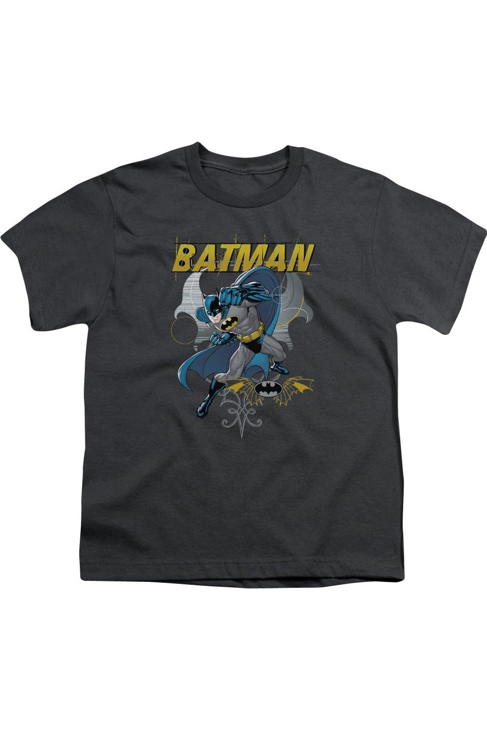 

Футболка Batman Urban Gothic с коротким рукавом для подростков Gildan, Charcoal