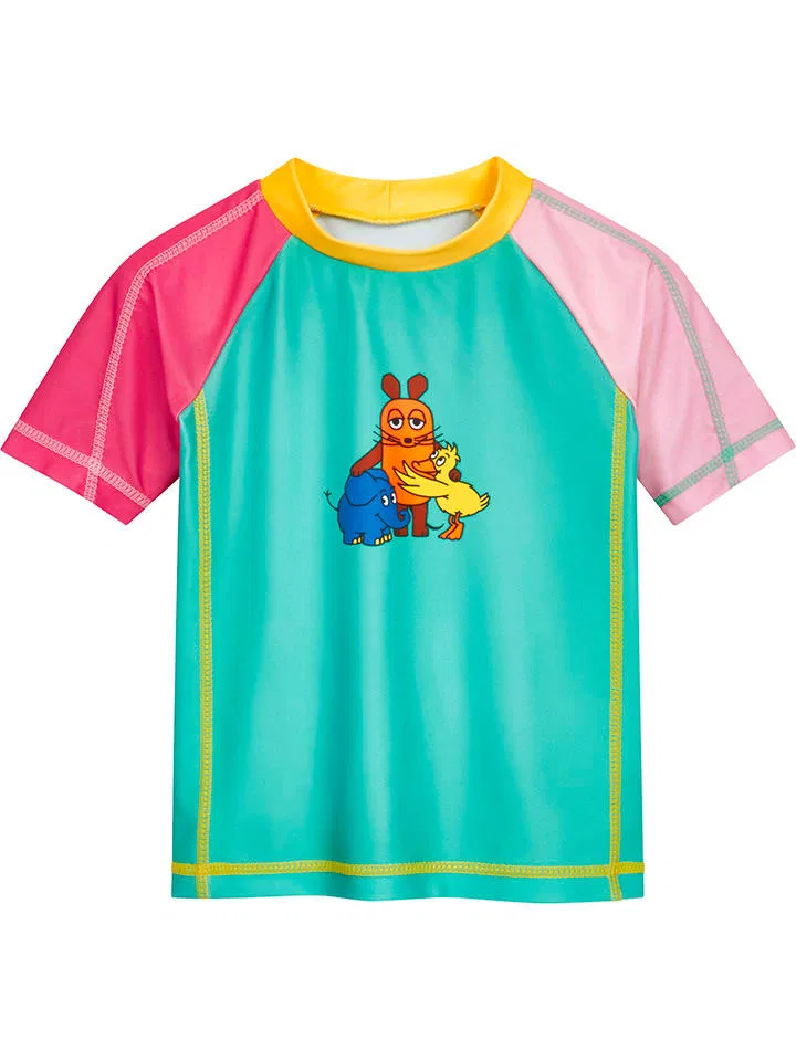 Купальник с UV-защитой, быстросохнущий, Playshoes, разноцветный