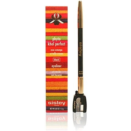 Подводка для глаз Sisley Phyto Khol Perfect с растушевкой и точилкой черная 1,5г — фото 2