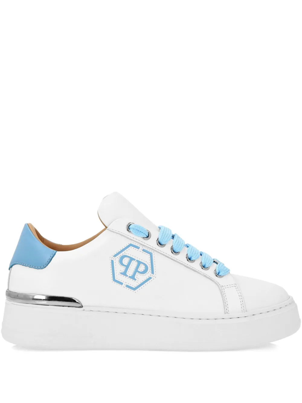 

Кроссовки на платформе Philipp Plein, белый