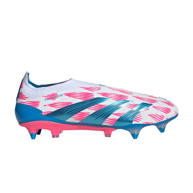 

Бутсы adidas Predator Elite Laceless SG 'Reemergence Pack', розовый