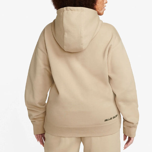 Толстовка men's x billie eilish crossover solid color cotton hooded long sleeves us edition brown Nike, мультиколор — фото 4