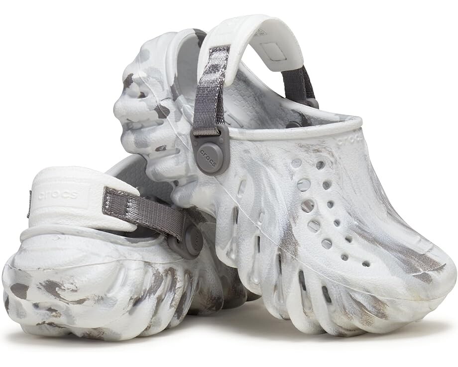 

Сабо Crocs Kids Echo Clogs, цвет Moonlight/Multi