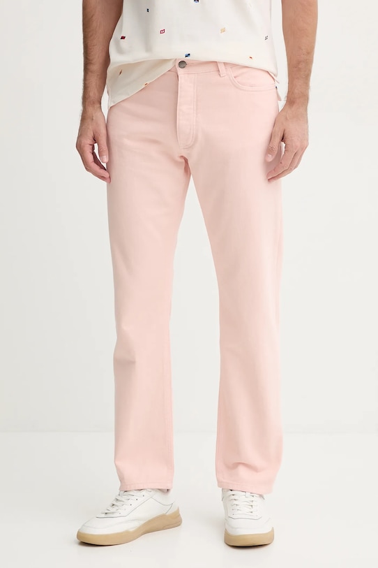 

Хлопковые джинсы United Colors Of Benetton, розовый