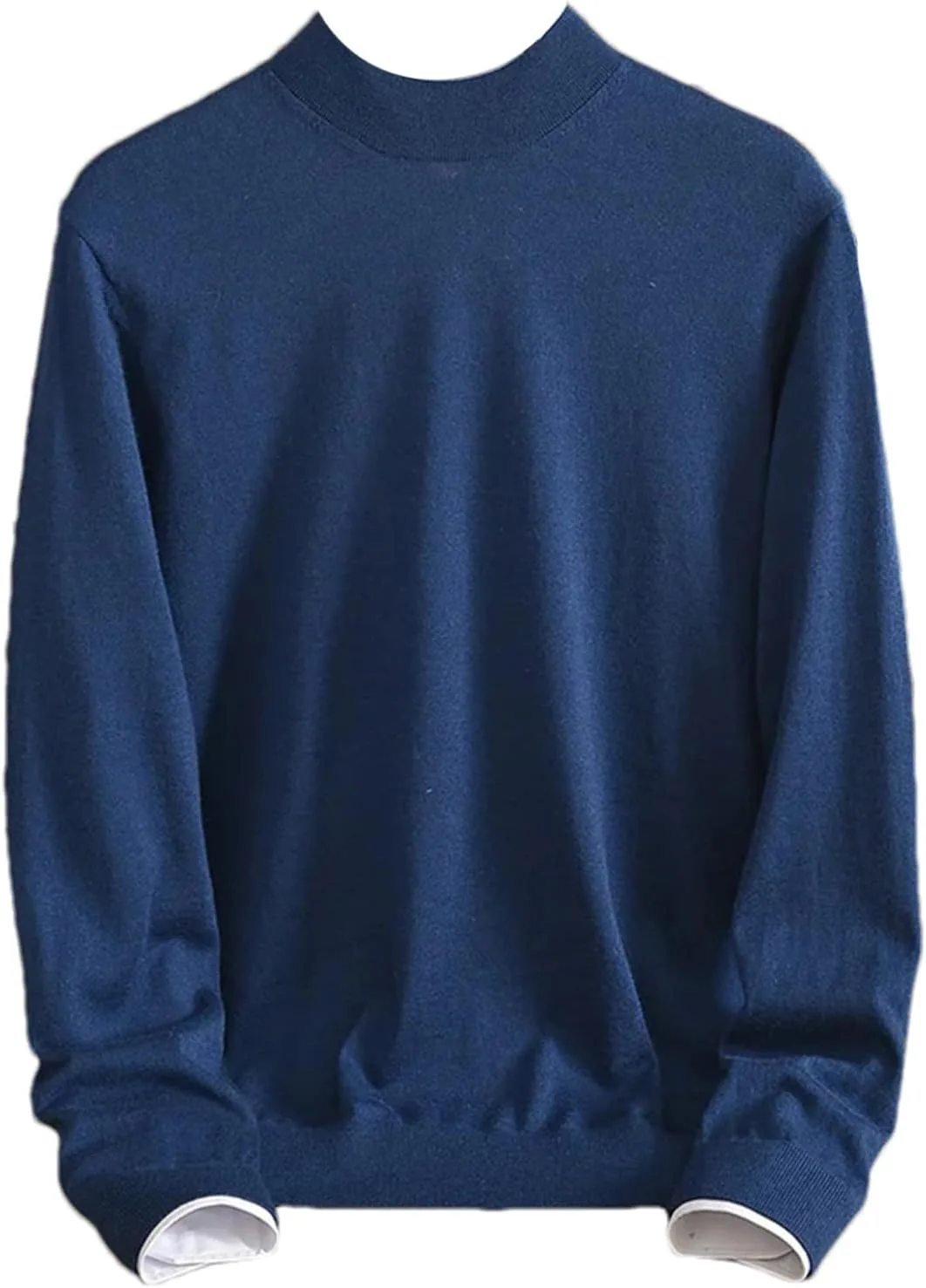 

Мужской свитер 100% кашемир тонкий высококачественный полуводолаз Kelsiop