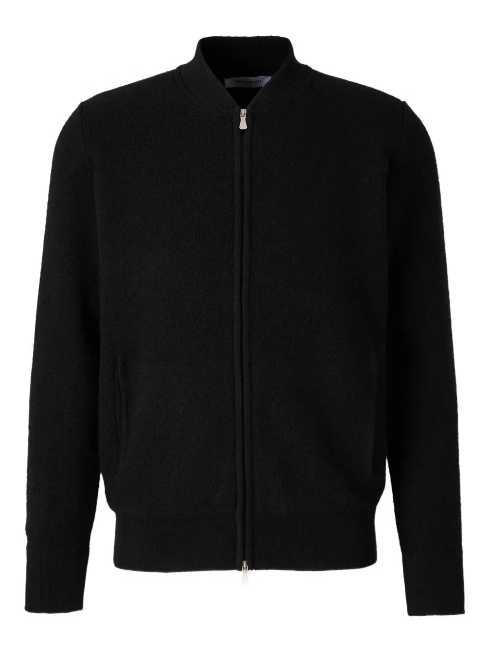 

Кардиган в рубчик на молнии спереди Gran Sasso, черный