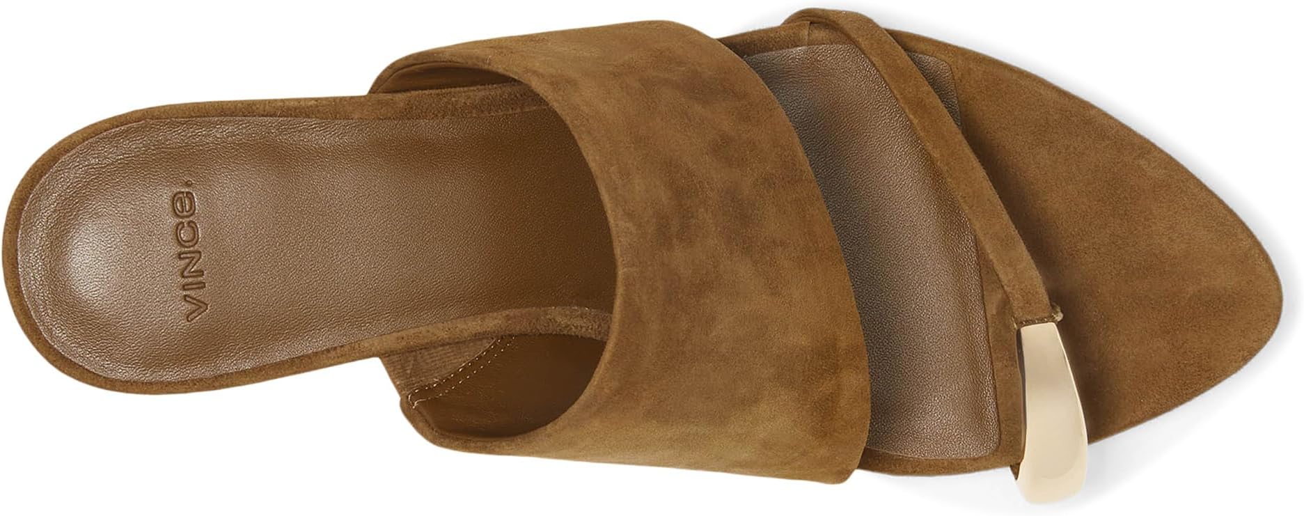Туфли Vince Suzie Slide Sandals, цвет Elmwood — фото 2