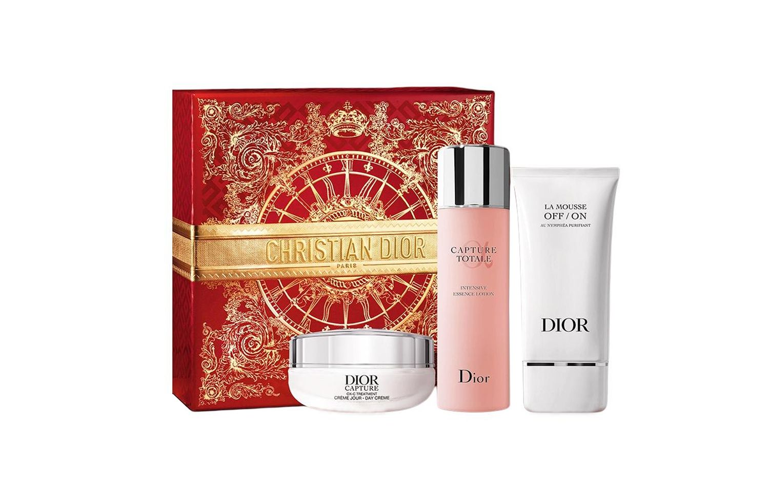 

Набор для ухода за кожей с лосьоном-эссенцией Vitality, увлажняющий и питающий, 50мл+150мл+150мл DIOR