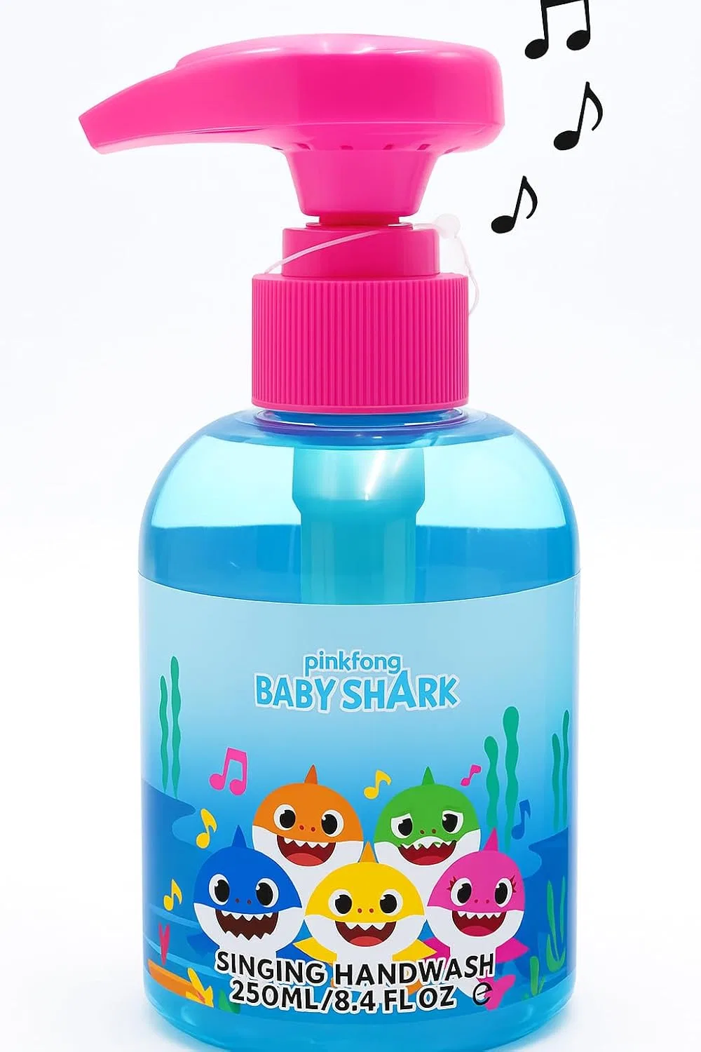 Антибактериальное жидкое мыло «Baby Shark» с музыкой Corsair Toiletries — фото 2