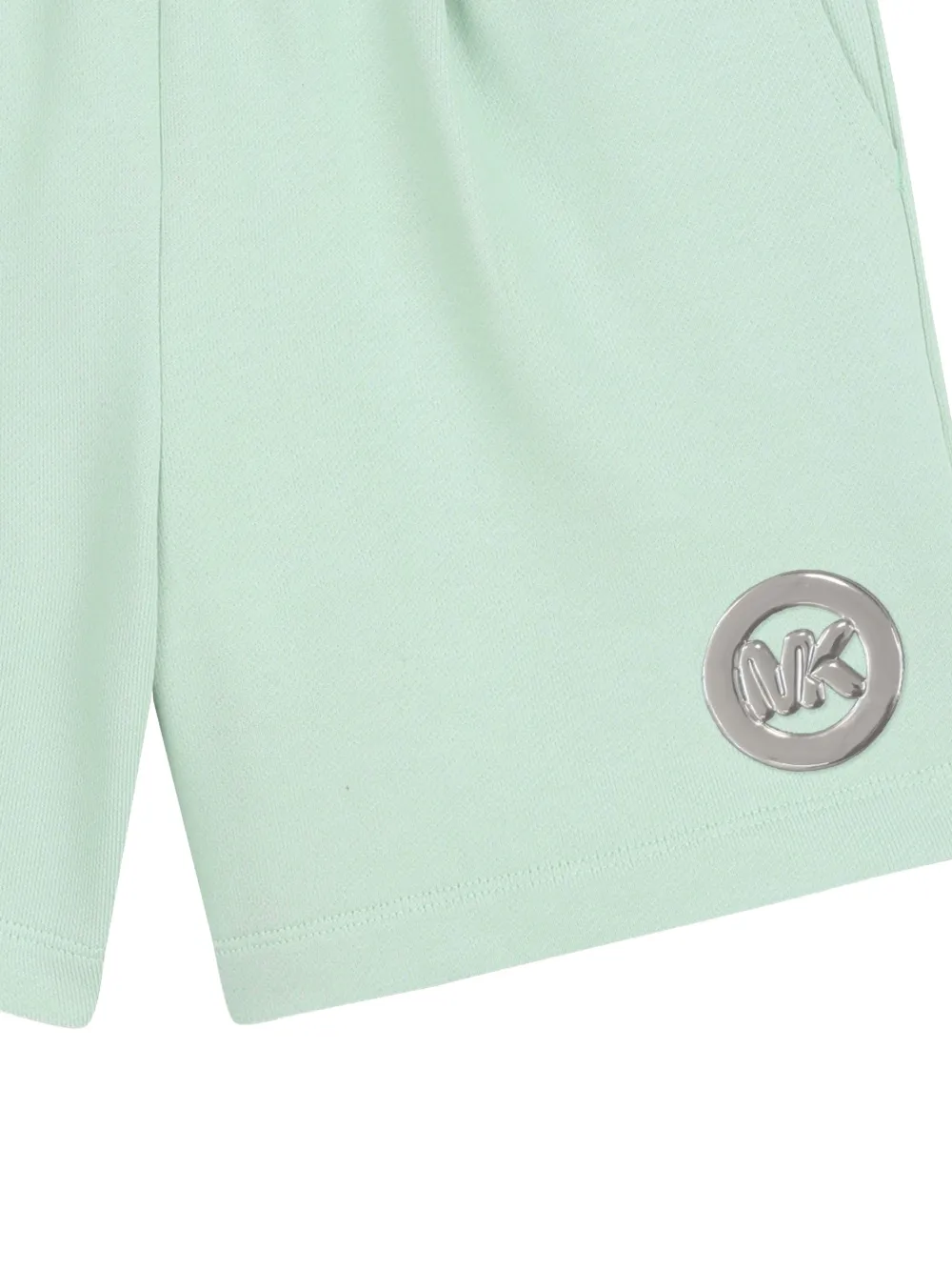 Шорты с нашивкой-логотипом Michael Kors Kids, зеленый — фото 3