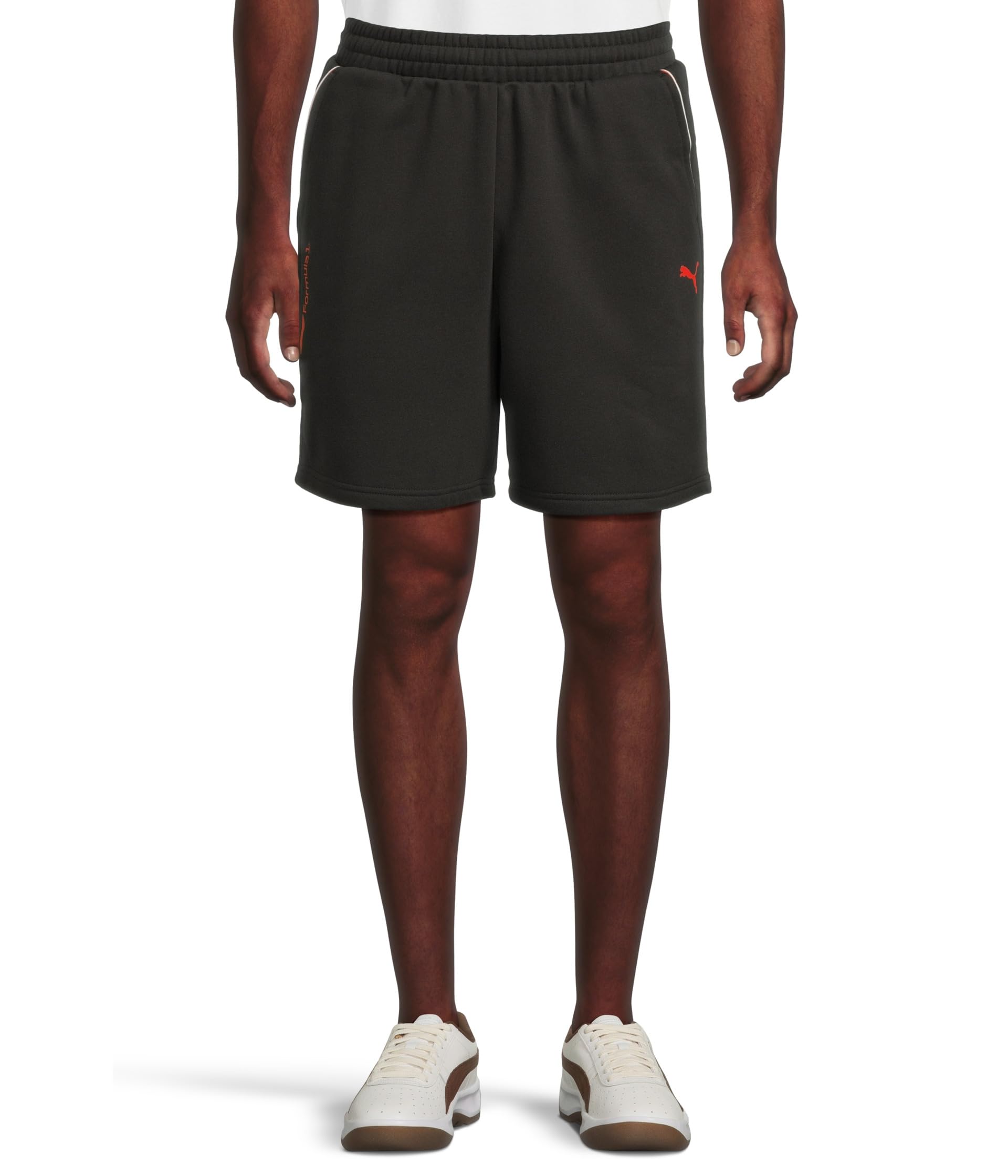 

Шорты PUMA Formula 1 Essentials Fleece Shorts, цвет Puma Black